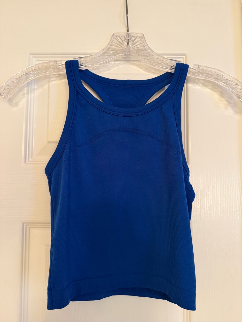 Lululemon Swiftly Tech Racerback Tank Top Waist Length “Symphony Blue” Size 2